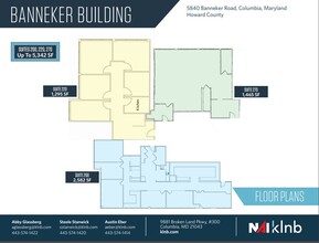 5840 Banneker Rd, Columbia, MD for lease Floor Plan- Image 1 of 1