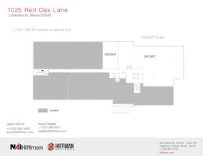 1025 Red Oak Ln, Lindenhurst, IL for lease Floor Plan- Image 1 of 1