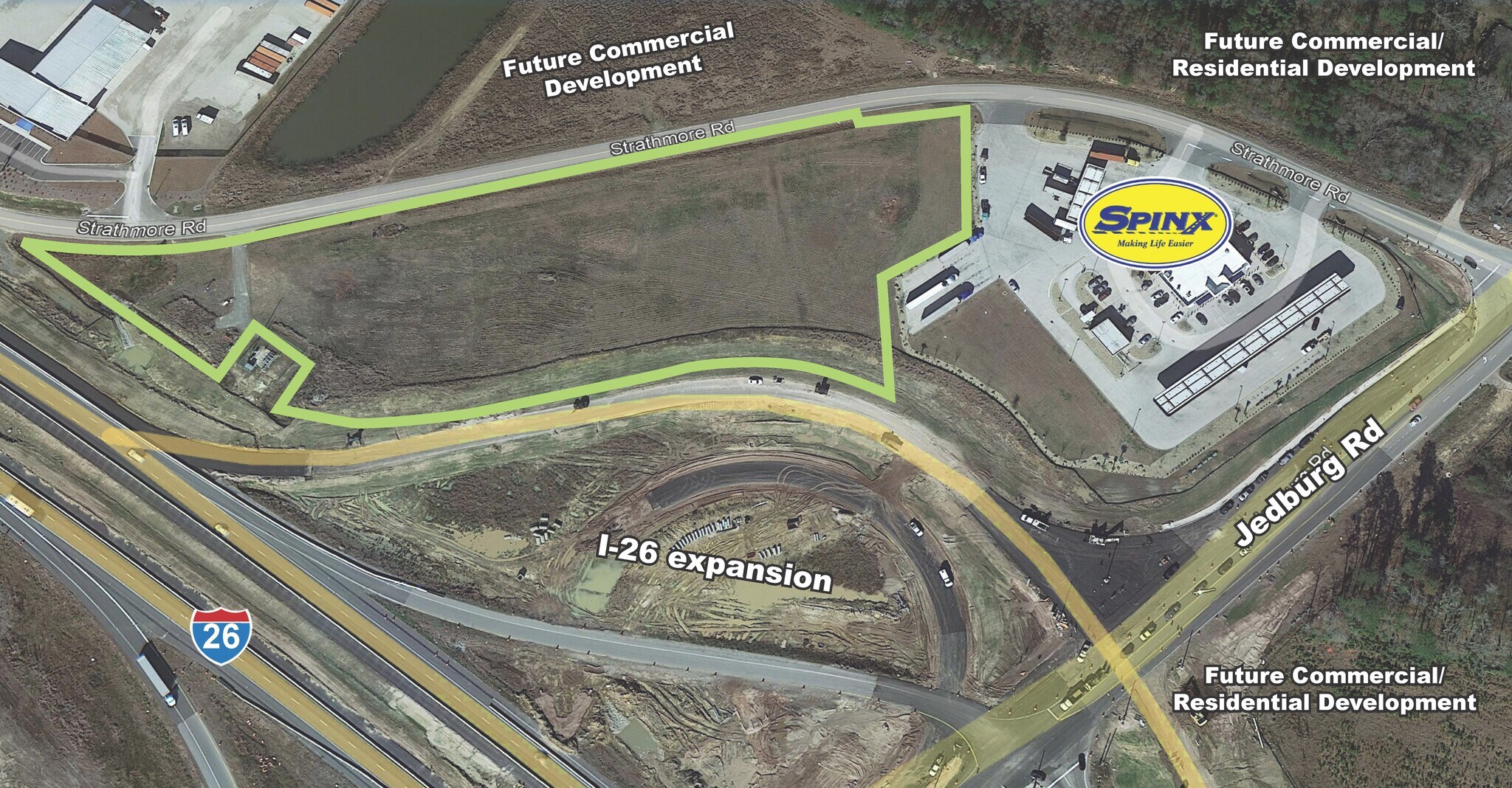 I26 and Strathmore Rd, Summerville, SC 29483