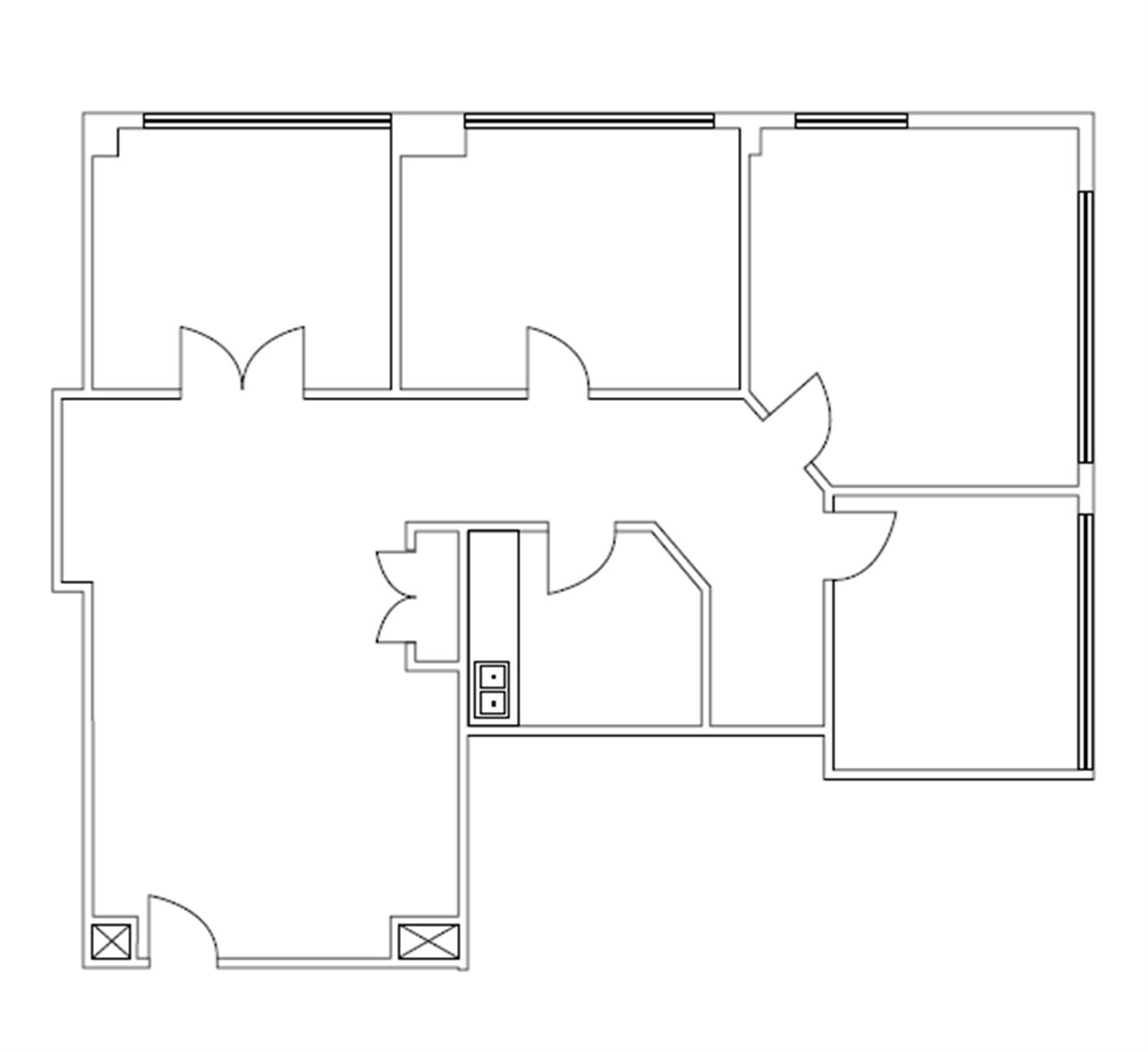 550-554 Queen St E, Toronto, ON for lease Floor Plan- Image 1 of 1