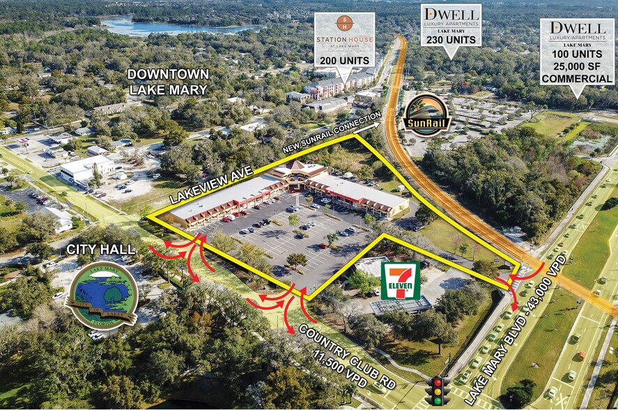 101 133 N Country Club Rd Lake Mary Fl 32746 Shoppes At Lake Mary Loopnet Com