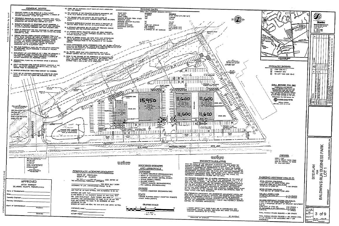 4351 Pennell Rd, Aston, PA for lease Site Plan- Image 1 of 4