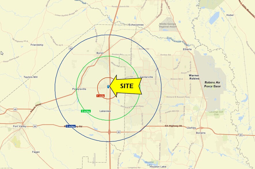 Housers Mill Road, Byron, GA for sale - Building Photo - Image 2 of 4