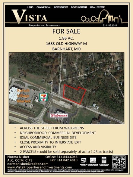 1683 Old Hwy M, Barnhart, MO for sale - Primary Photo - Image 1 of 1