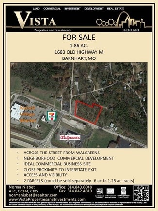 More details for 1683 Old Hwy M, Barnhart, MO - Land for Sale