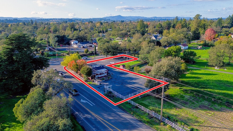 3535 Guerneville Rd, Santa Rosa, CA for lease - Aerial - Image 1 of 14