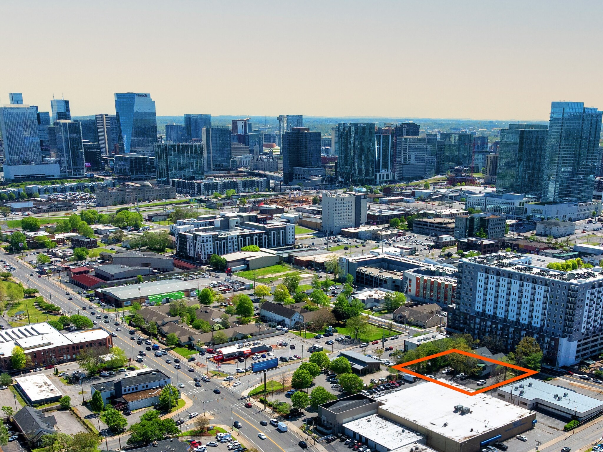 1804-1808 Patterson St, Nashville, TN for sale Aerial- Image 1 of 6