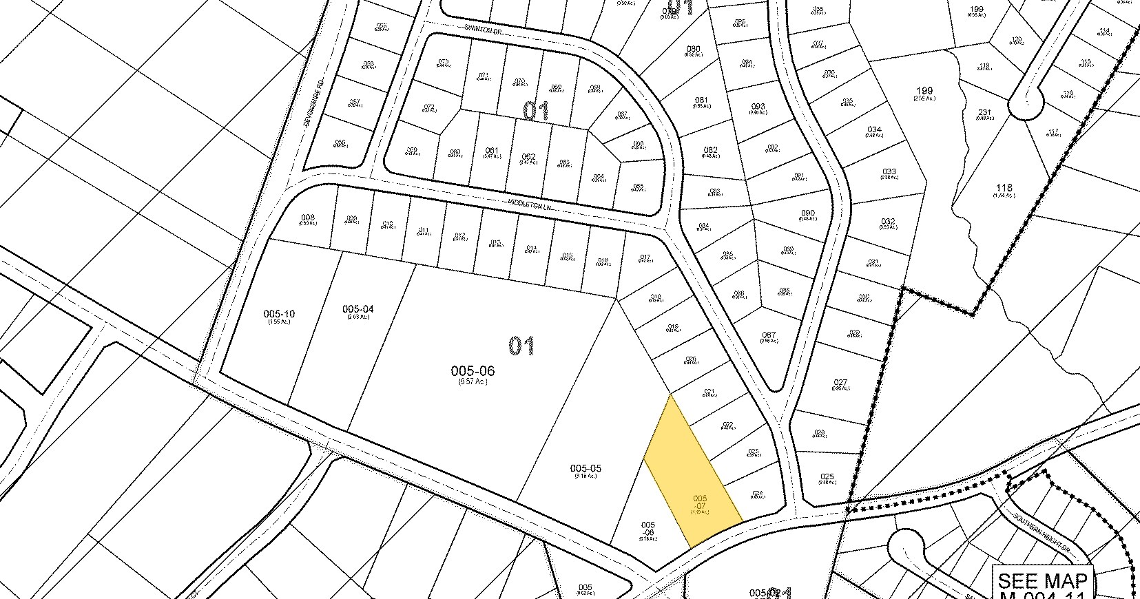 403 Miller Rd, Greenville, SC for sale Plat Map- Image 1 of 1