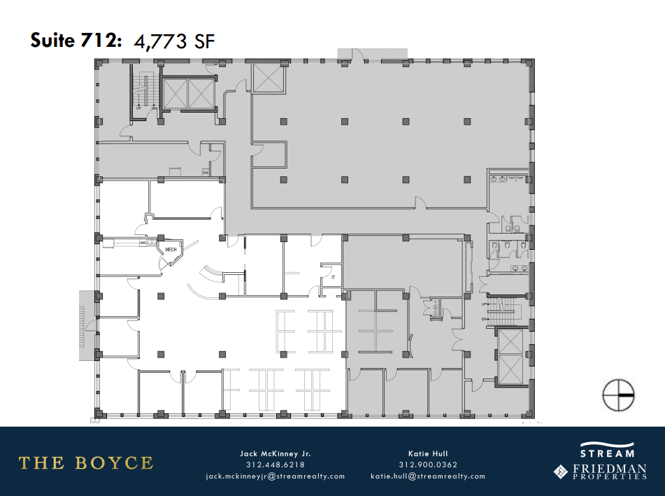 500 N Dearborn St, Chicago, IL for lease Floor Plan- Image 1 of 6