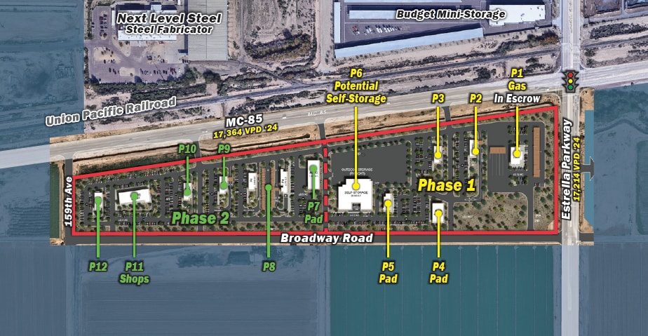 SWC Hwy 85 & Estrella Pky, Goodyear, AZ for lease - Building Photo - Image 1 of 1