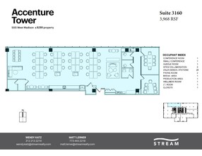 500 W Madison St, Chicago, IL for lease Floor Plan- Image 1 of 1