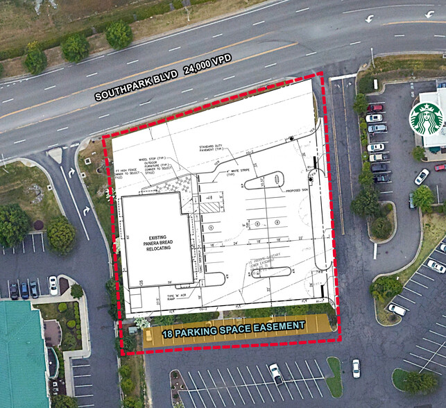 796 Southpark Blvd, Colonial Heights, VA for lease - Site Plan - Image 2 of 2