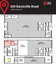 509 Davisville Rd, Willow Grove, PA for lease Floor Plan- Image 1 of 1