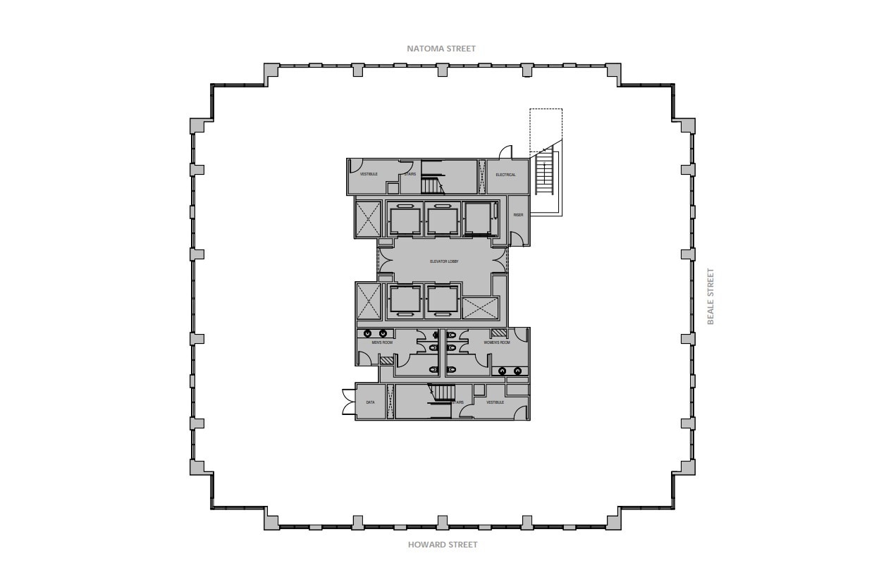 300 Howard St, San Francisco, CA for lease Floor Plan- Image 1 of 7
