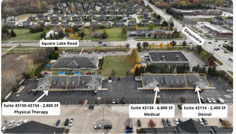 43150-43154 Dequindre Rd, Sterling Hts, Sterling Heights, MI for sale - Building Photo - Image 2 of 4