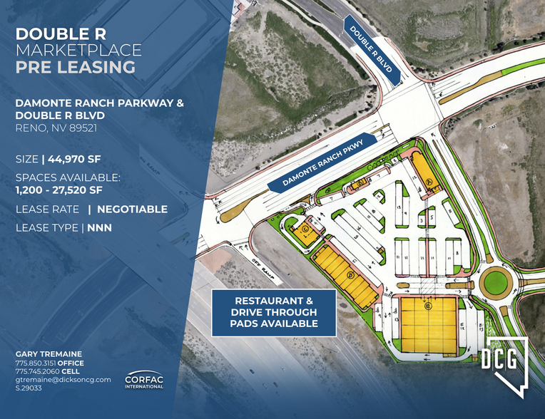 Damonte Ranch Parkway & Double R Blvd, Reno, NV for lease - Building Photo - Image 1 of 4