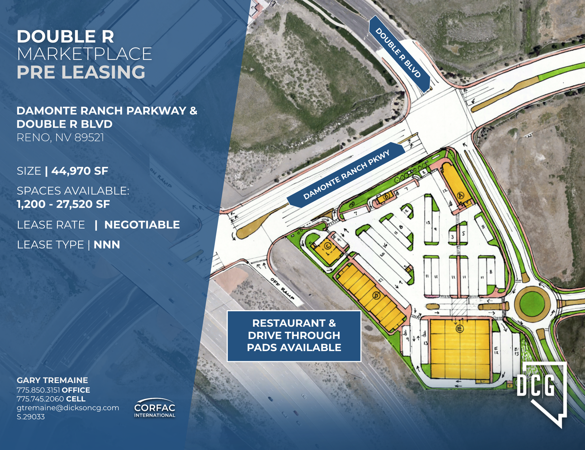 Damonte Ranch Parkway & Double R Blvd, Reno, NV for lease Building Photo- Image 1 of 5