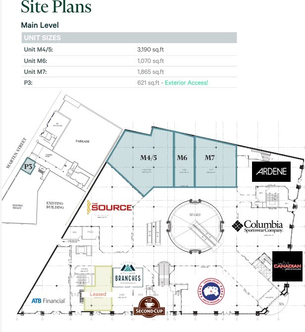 317 Banff Ave, Banff, AB for lease Floor Plan- Image 1 of 1