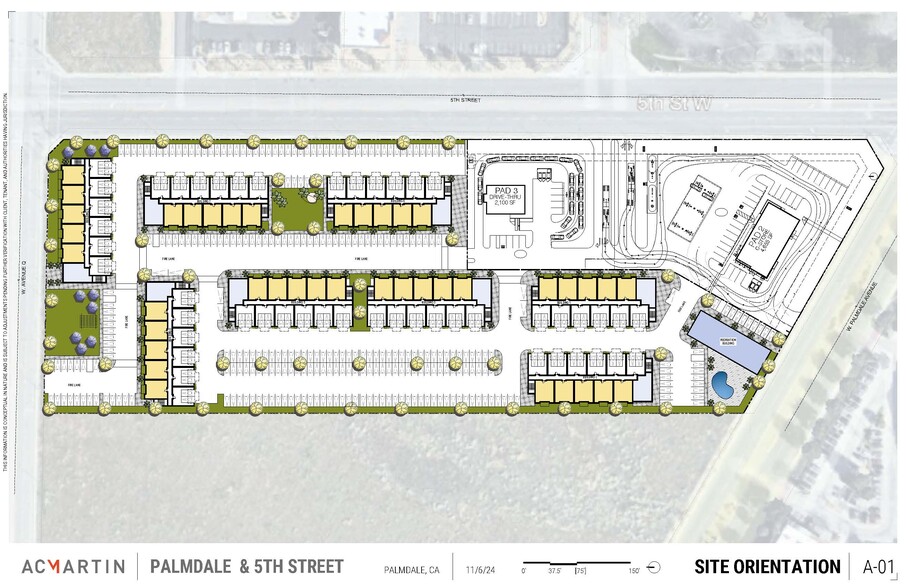 501 Palmdale, Palmdale, CA for sale - Site Plan - Image 2 of 6