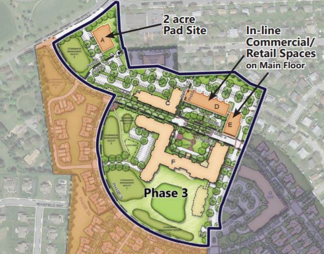 W Orange St, Lititz, PA for lease - Site Plan - Image 2 of 3