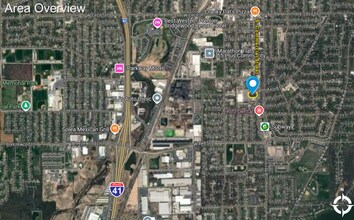 1401 S Commercial St, Neenah, WI - AERIAL  map view