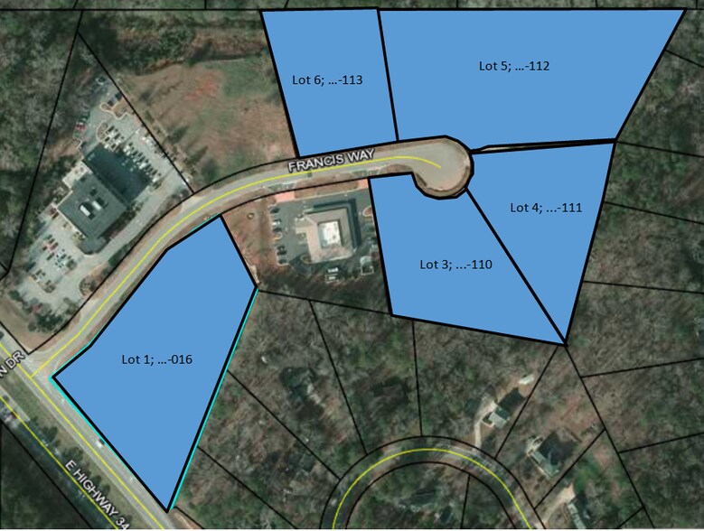 Francis Pl, Sharpsburg, GA 30277 Land Property for Sale