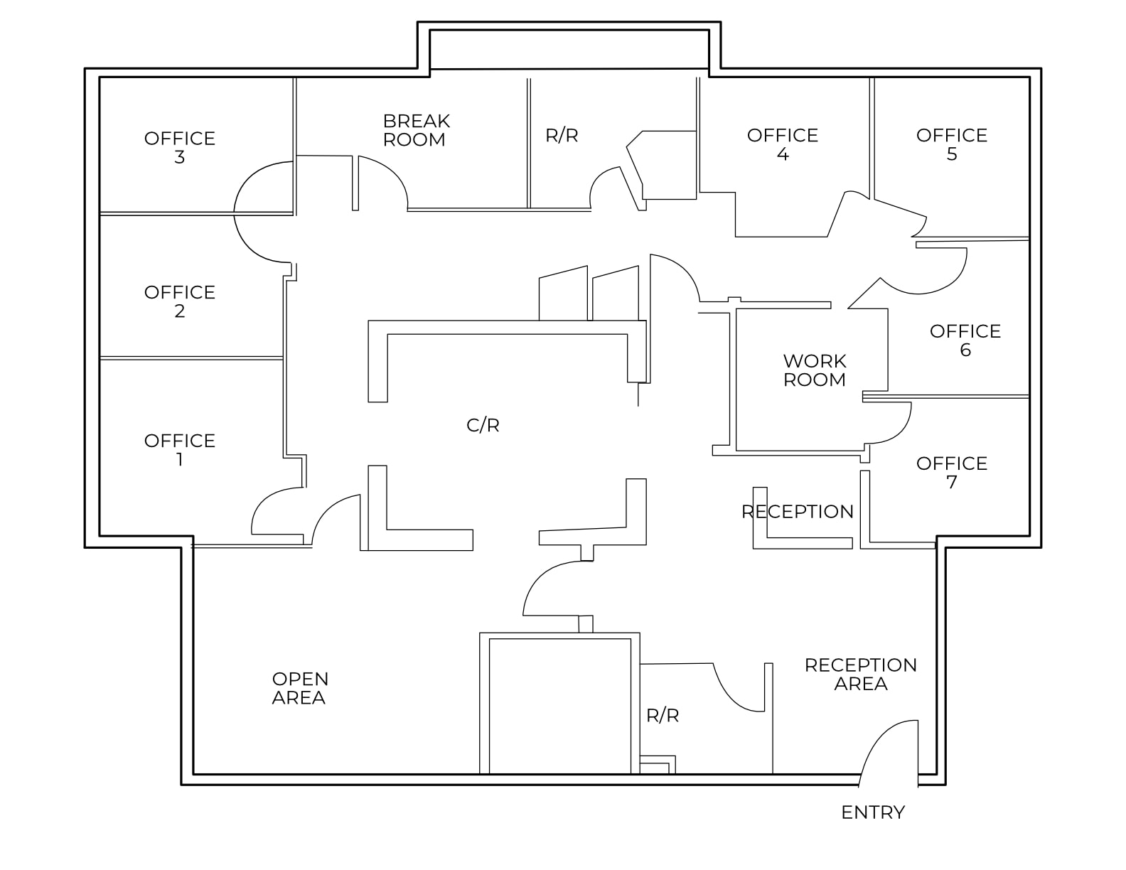 1203 S White Chapel Blvd, Southlake, TX for lease Floor Plan- Image 1 of 1
