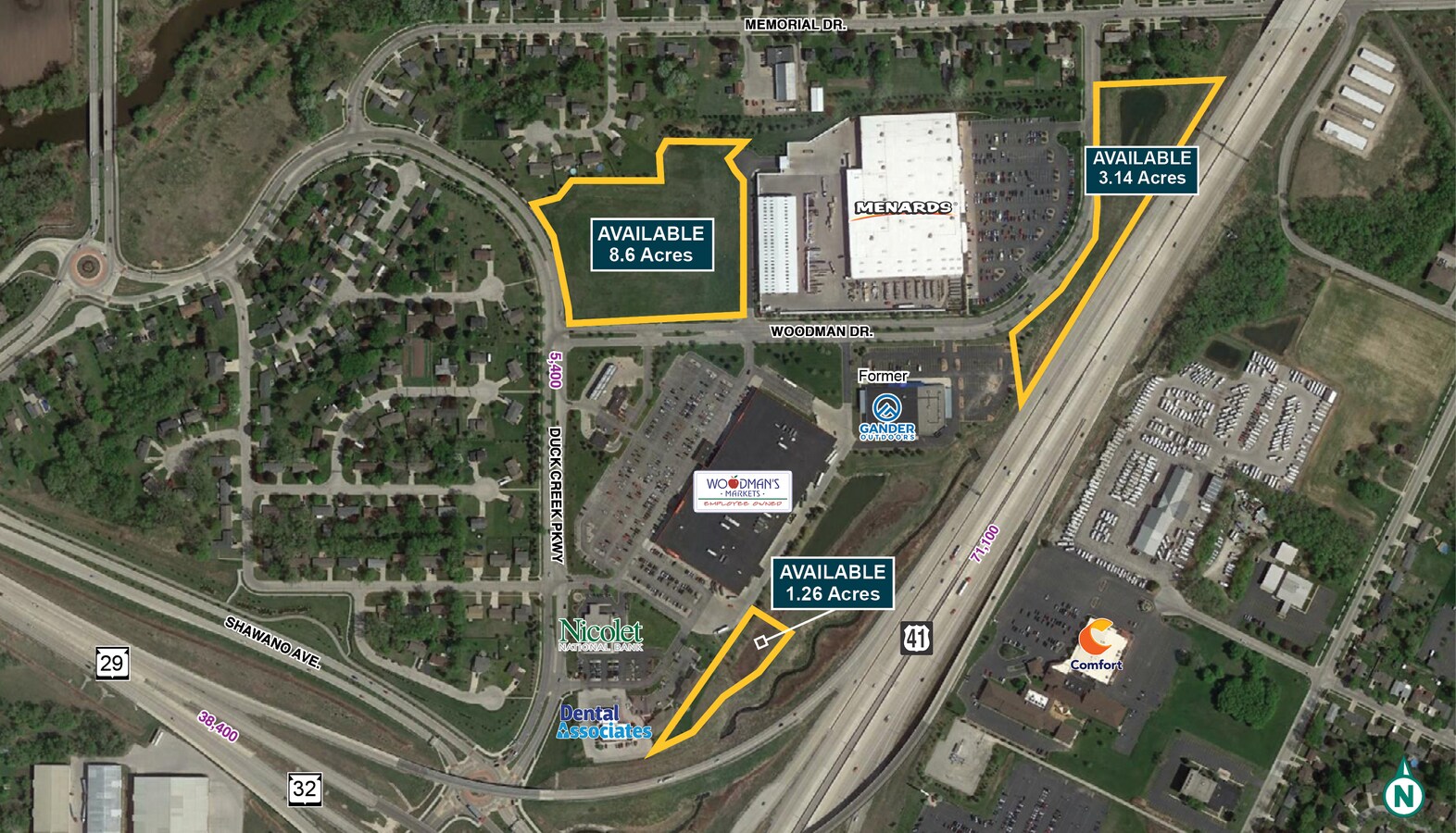 Woodman Dr, Howard, WI 54303