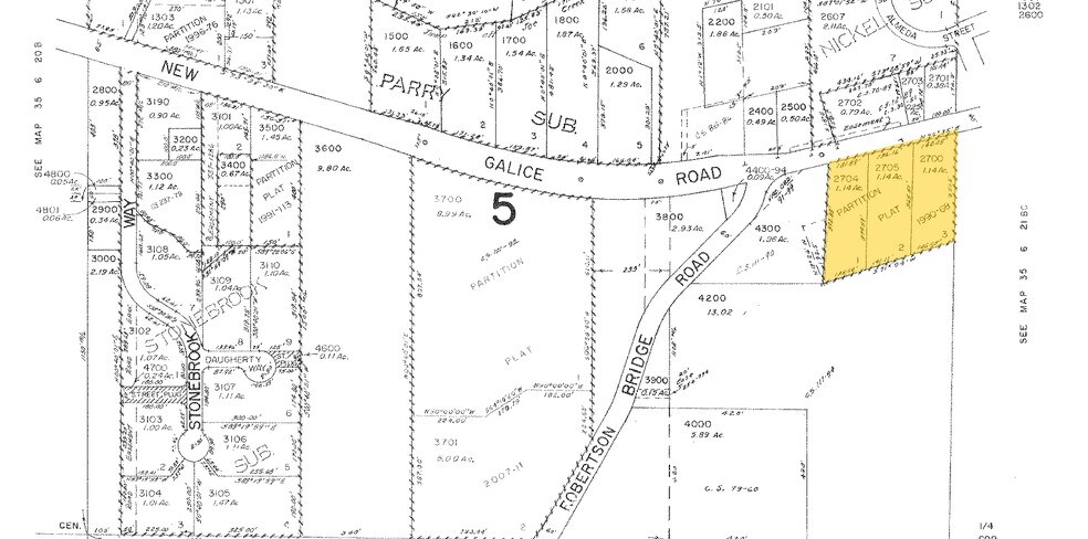 215 Galice Rd, Merlin, OR for sale - Plat Map - Image 1 of 1