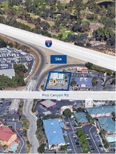 24801 Pico Canyon Rd, Stevenson Ranch, CA - aerial  map view