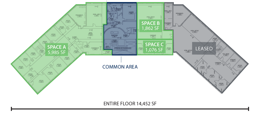 1851 W Galena Blvd, Aurora, IL for lease - Floor Plan - Image 2 of 2