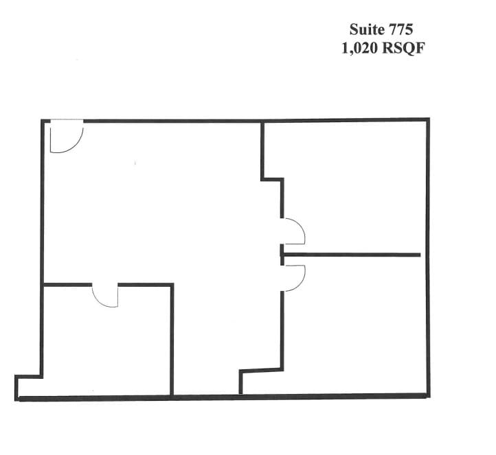 2201 Main St, Dallas, TX for lease Floor Plan- Image 1 of 4