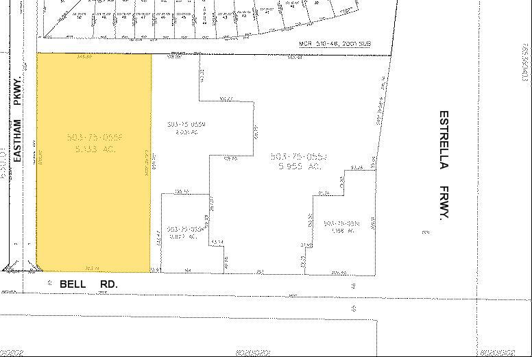 16846 W Bell Rd, Surprise, AZ for sale - Plat Map - Image 1 of 1