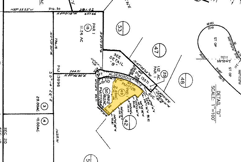 2057 Aldergrove Ave, Escondido, CA for lease - Plat Map - Image 1 of 1