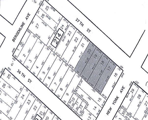 403 39th St, Union City, NJ for lease Plat Map- Image 1 of 3