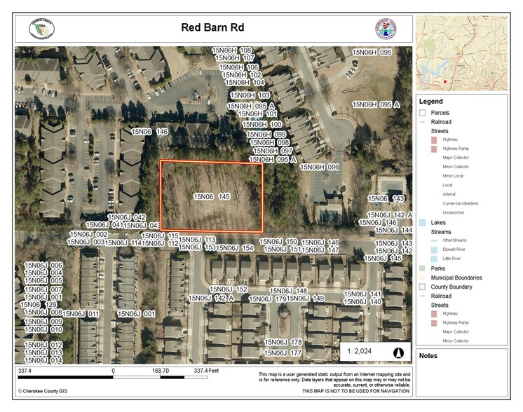 840 Red Barn, Acworth, GA for sale - Plat Map - Image 2 of 12