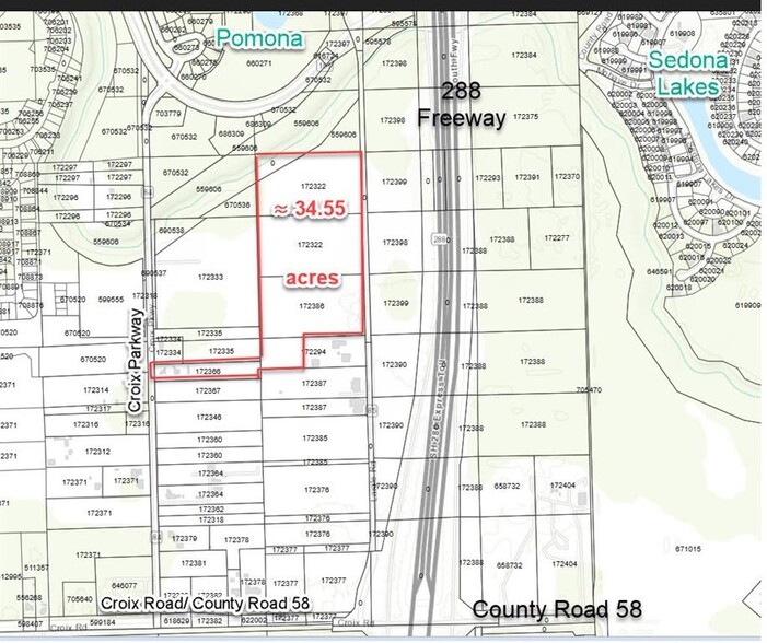 CR 85 & Croix Pky, Manvel, TX for sale - Plat Map - Image 3 of 3