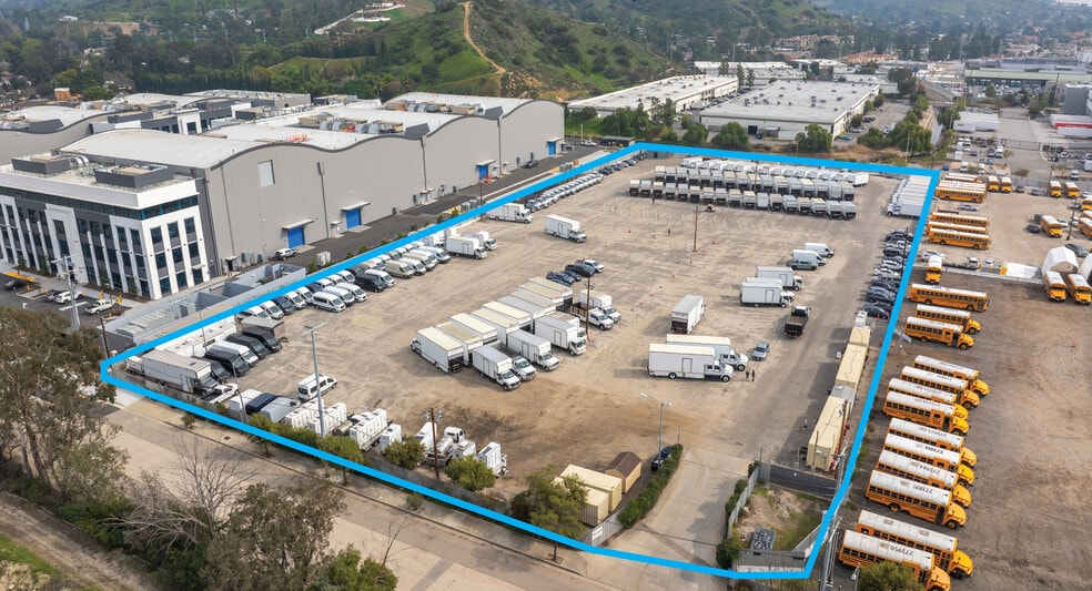 11120 W Peoria St, Sun Valley, CA for lease - Aerial - Image 1 of 4