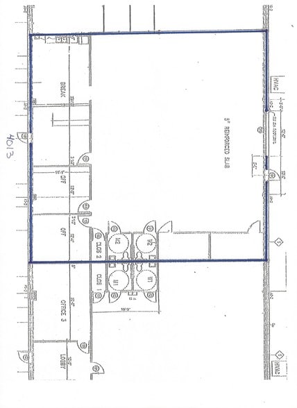 4011-4015 Dearborn Pl, Concord, NC for lease - Floor Plan - Image 2 of 19