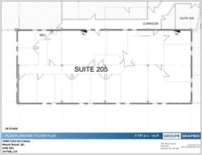 4480 Ch de la Côte-de-Liesse, Mt Royal, QC for lease Site Plan- Image 1 of 1