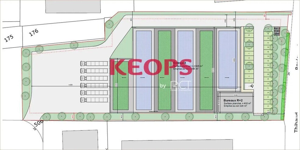 Flex in Toulouse for lease - Site Plan - Image 1 of 1