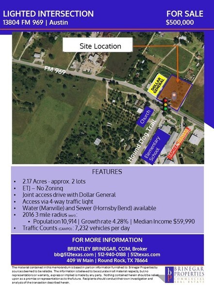 13809 FM 969, Austin, TX for sale - Building Photo - Image 1 of 1