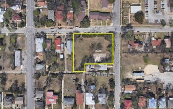931 N Olive St, San Antonio, TX - AERIAL map view