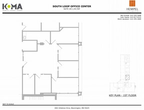 2001 Killebrew Dr, Bloomington, MN for lease Floor Plan- Image 1 of 1