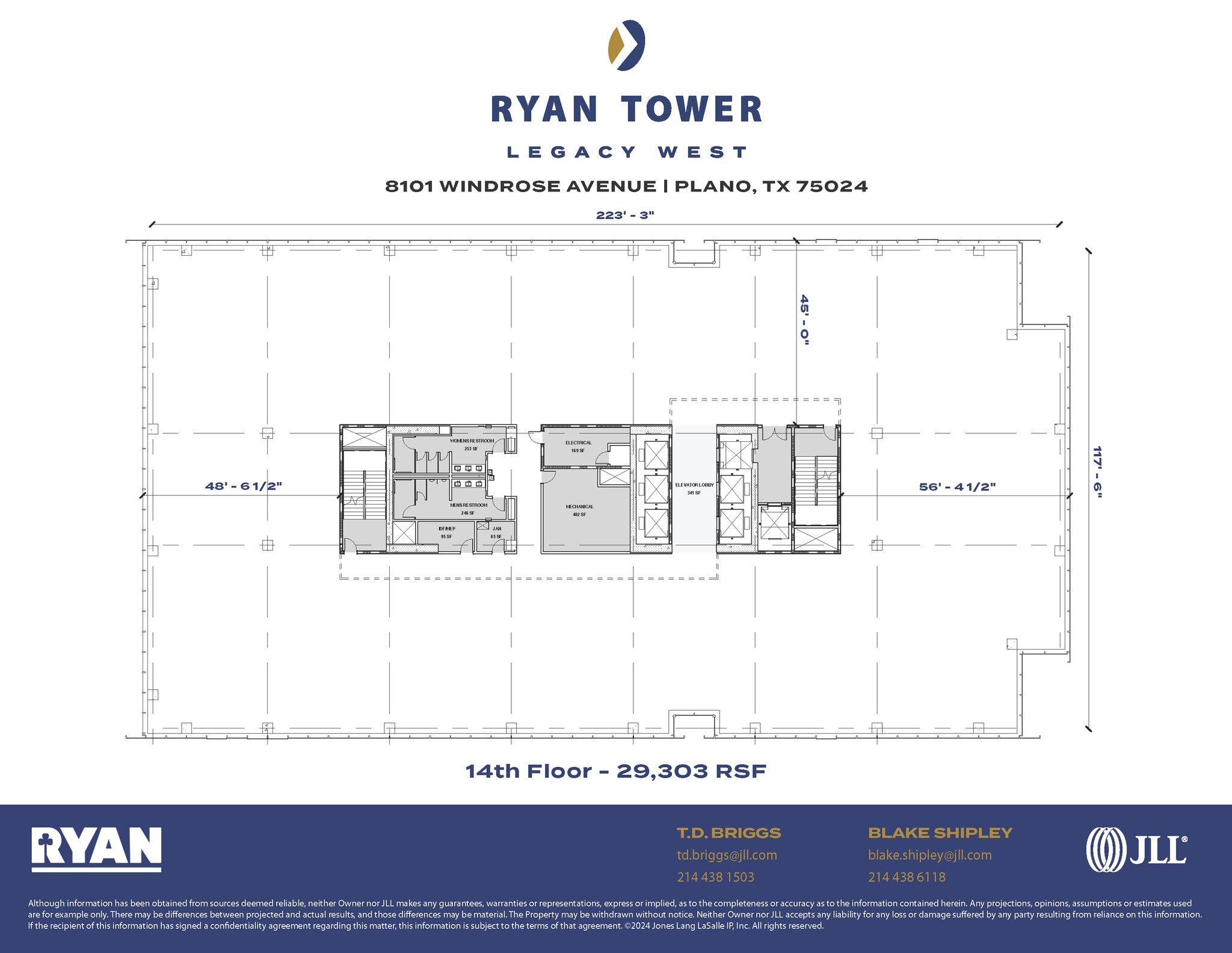 8101 Windrose Ave, Plano, TX for lease Floor Plan- Image 1 of 1