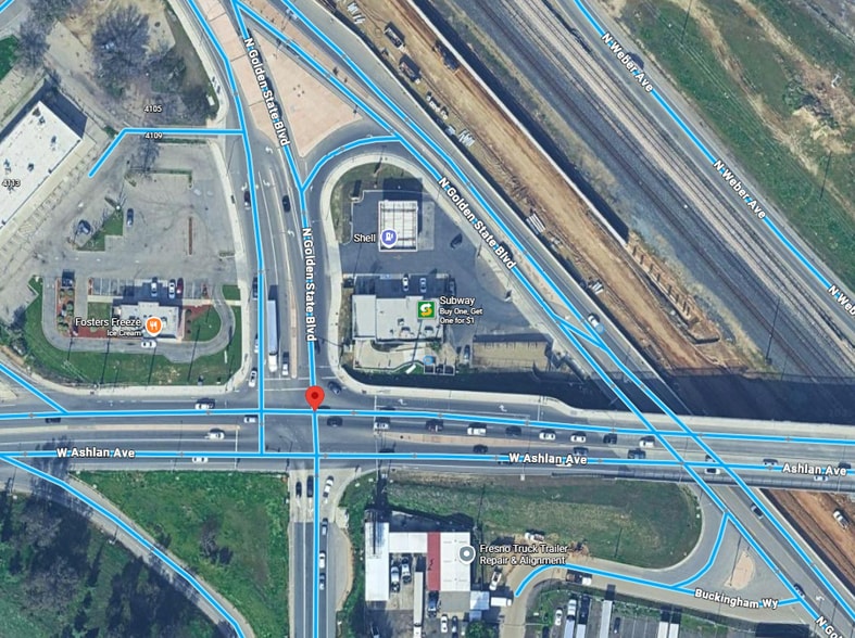 4095 N Golden State Blvd, Fresno, CA for lease - Building Photo - Image 2 of 4