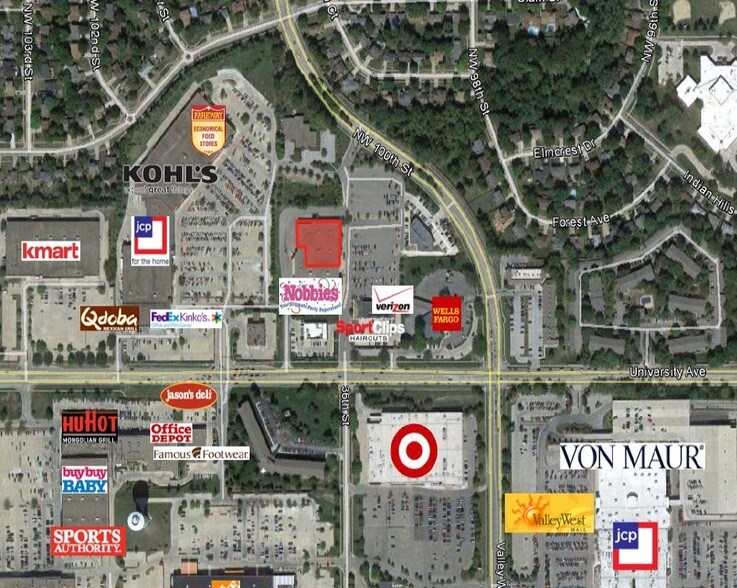 9999 University Ave, Clive, IA for sale - Aerial - Image 1 of 1