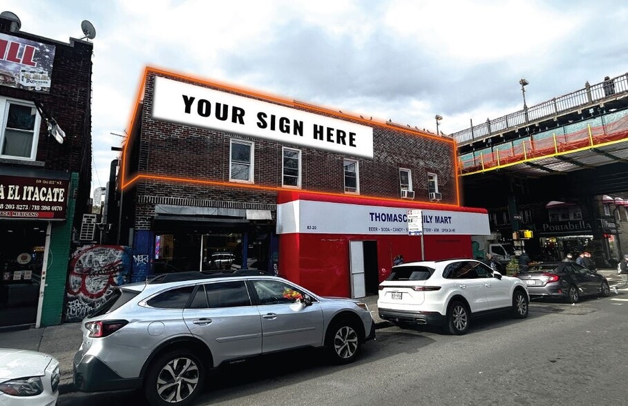 82-20 Roosevelt Ave, Jackson Hts, Jackson Heights, NY for lease - Building Photo - Image 1 of 18