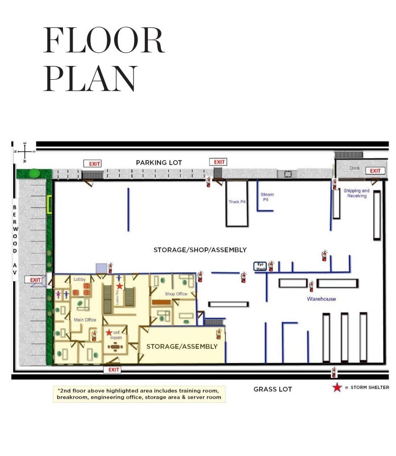 998 Berwood Ave, Vadnais Heights, MN for lease Floor Plan- Image 1 of 1
