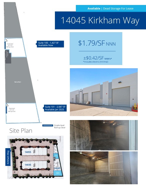 14035 Kirkham Way, Poway, CA for lease Floor Plan- Image 1 of 1